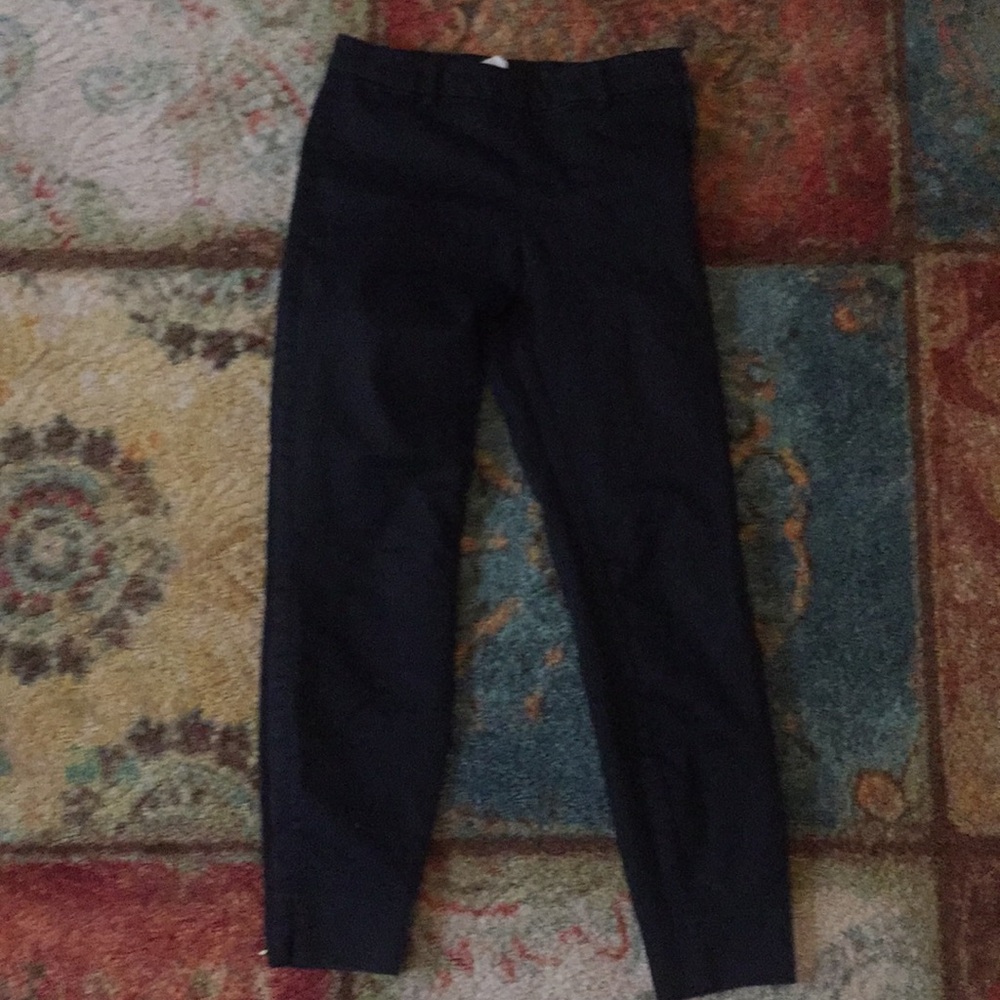 H&M cropped black dress pants